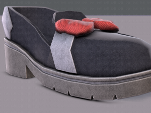 shoes cartoonv08 3D Model