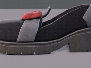 shoes cartoonv08 3D Model