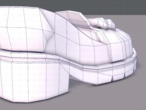 shoes cartoonv08 3D Model