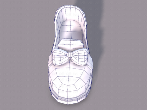 shoes cartoonv08 3D Model