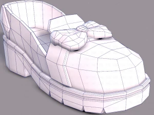 shoes cartoonv08 3D Model
