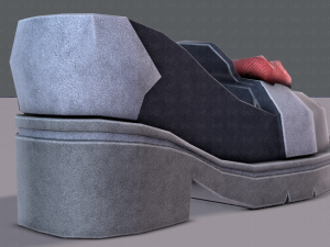 shoes cartoonv08 3D Model