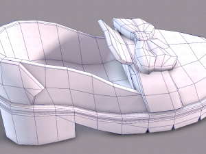 shoes cartoonv08 3D Model