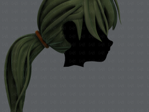 3d hair style for girl v26 Model 3D