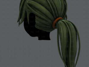 3d hair style for girl v26 Model 3D