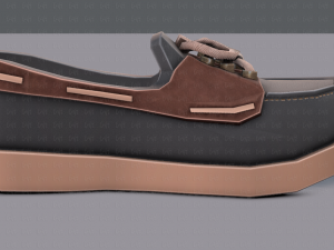 3d shoes cartoonv09 3D Model