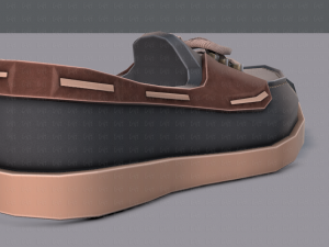 3d shoes cartoonv09 3D Model
