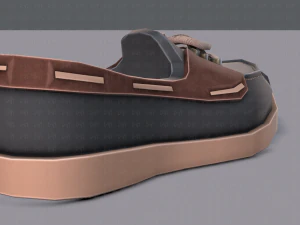 3d shoes cartoonv09 3D Model