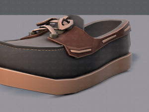3d shoes cartoonv09 3D Model