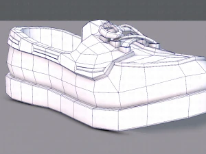 3d shoes cartoonv09 3D Model