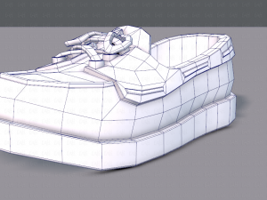 3d shoes cartoonv09 3D Model