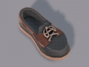 3d shoes cartoonv09 3D Model