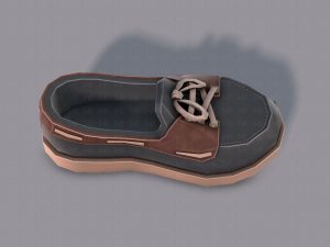 3d shoes cartoonv09 3D Model