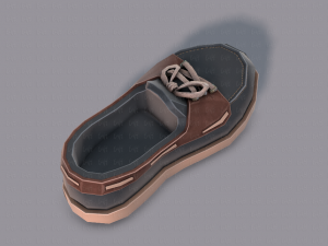 3d shoes cartoonv09 3D Model