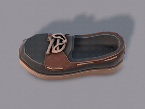 3d shoes cartoonv09 3D Model