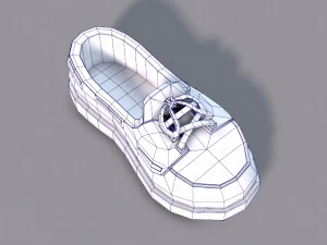 3d shoes cartoonv09 3D Model