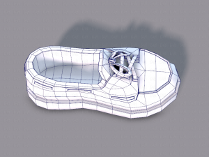 3d shoes cartoonv09 3D Model