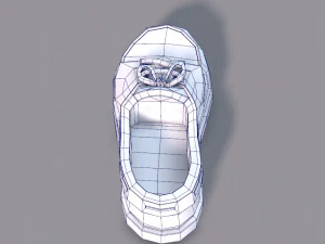 3d shoes cartoonv09 3D Model