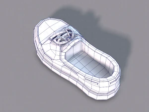 3d shoes cartoonv09 3D Model