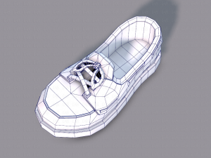 3d shoes cartoonv09 3D Model