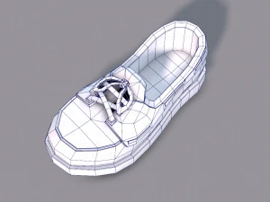 3d shoes cartoonv09 3D Model
