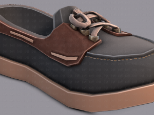 3d shoes cartoonv09 3D Model