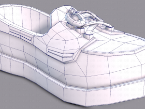 3d shoes cartoonv09 3D Model