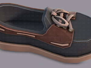 3d shoes cartoonv09 3D Model