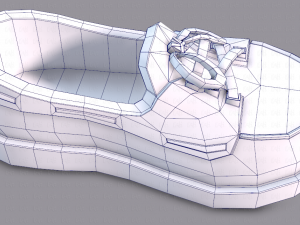 3d shoes cartoonv09 3D Model