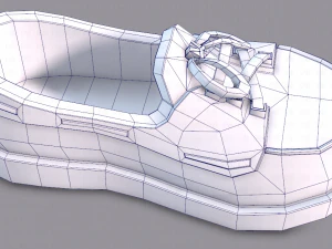 3d shoes cartoonv09 3D Model