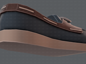3d shoes cartoonv09 3D Model