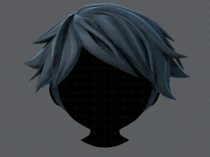 3d hair style for boy v26 3D Model