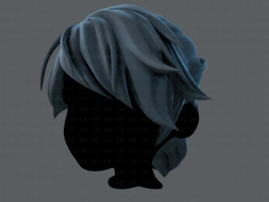 3d hair style for boy v26 3D Model