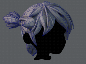 3d hair style for boy v26 3D 모델