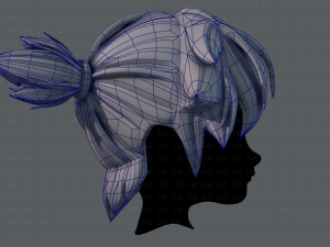3d hair style for boy v26 3D 모델