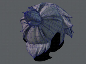 3d hair style for boy v26 3D Model