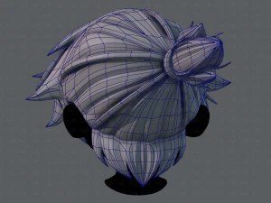 3d hair style for boy v26 3D Model