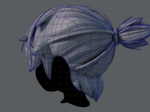 3d hair style for boy v26 3D Model