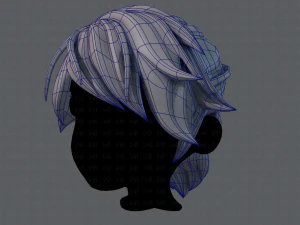 3d hair style for boy v26 3D Model