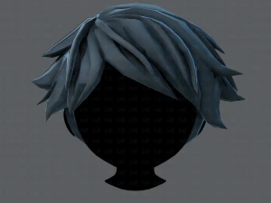 3d hair style for boy v26 3D Model