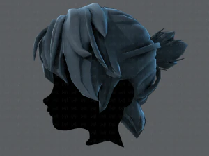 3d hair style for boy v26 3D Model