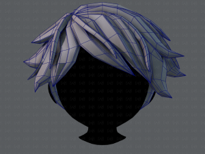 3d hair style for boy v26 3D 모델