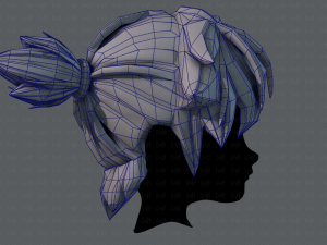 3d hair style for boy v26 3D 모델