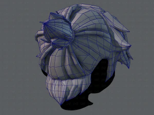 3d hair style for boy v26 3D Model