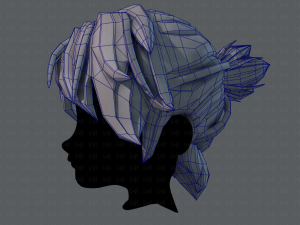 3d hair style for boy v26 3D 모델