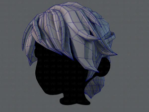 3d hair style for boy v26 3D Model