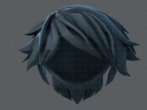 3d hair style for boy v26 3D Model