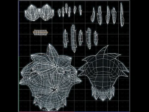 3d hair style for boy v26 3D Model