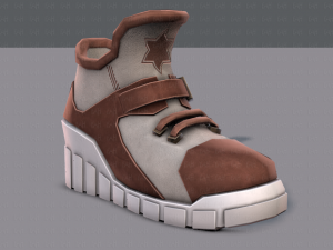 shoes cartoonv10 3D Model