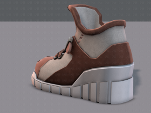 shoes cartoonv10 3D Model